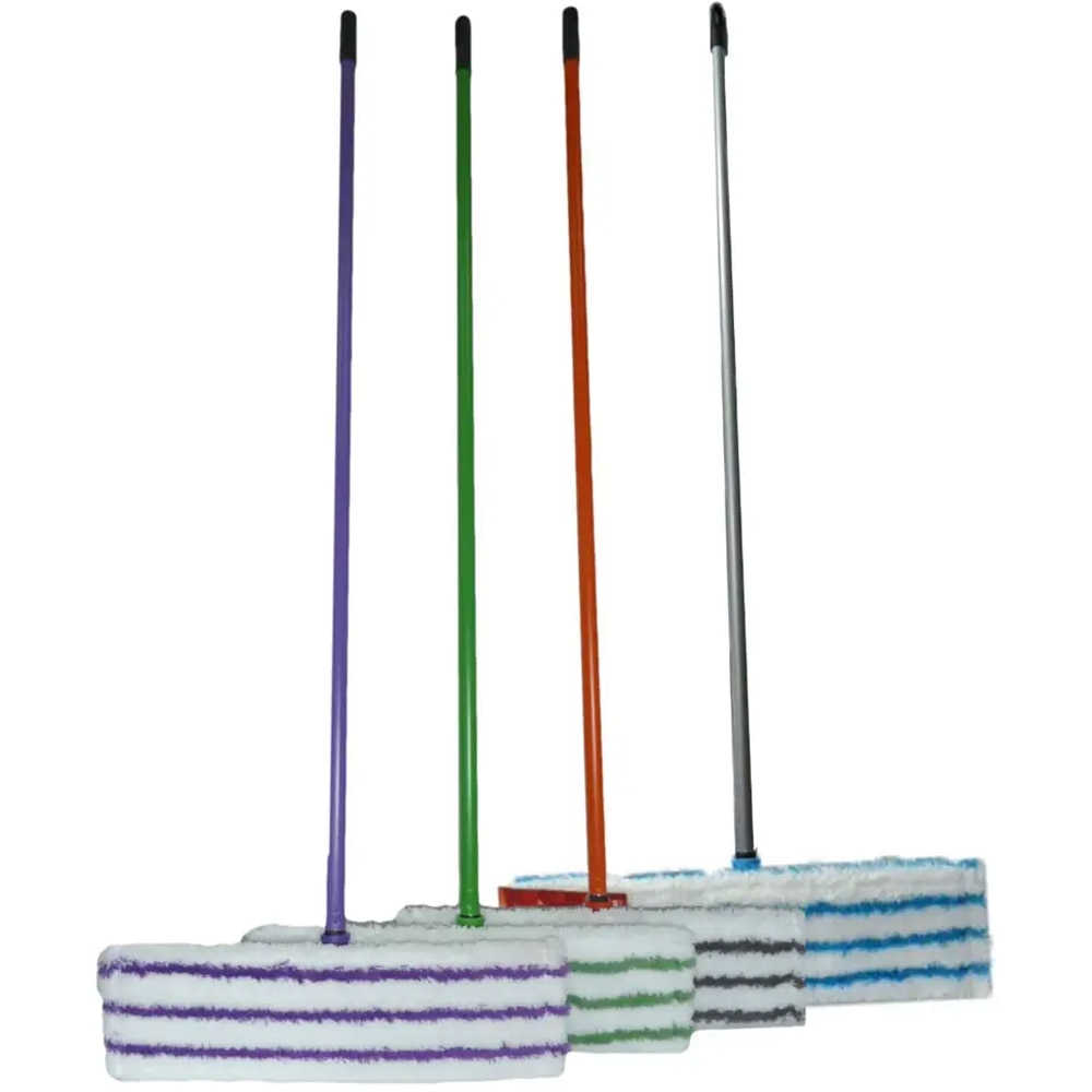 Mop plat lotus PLASTINA, microfibra cu coada fixa