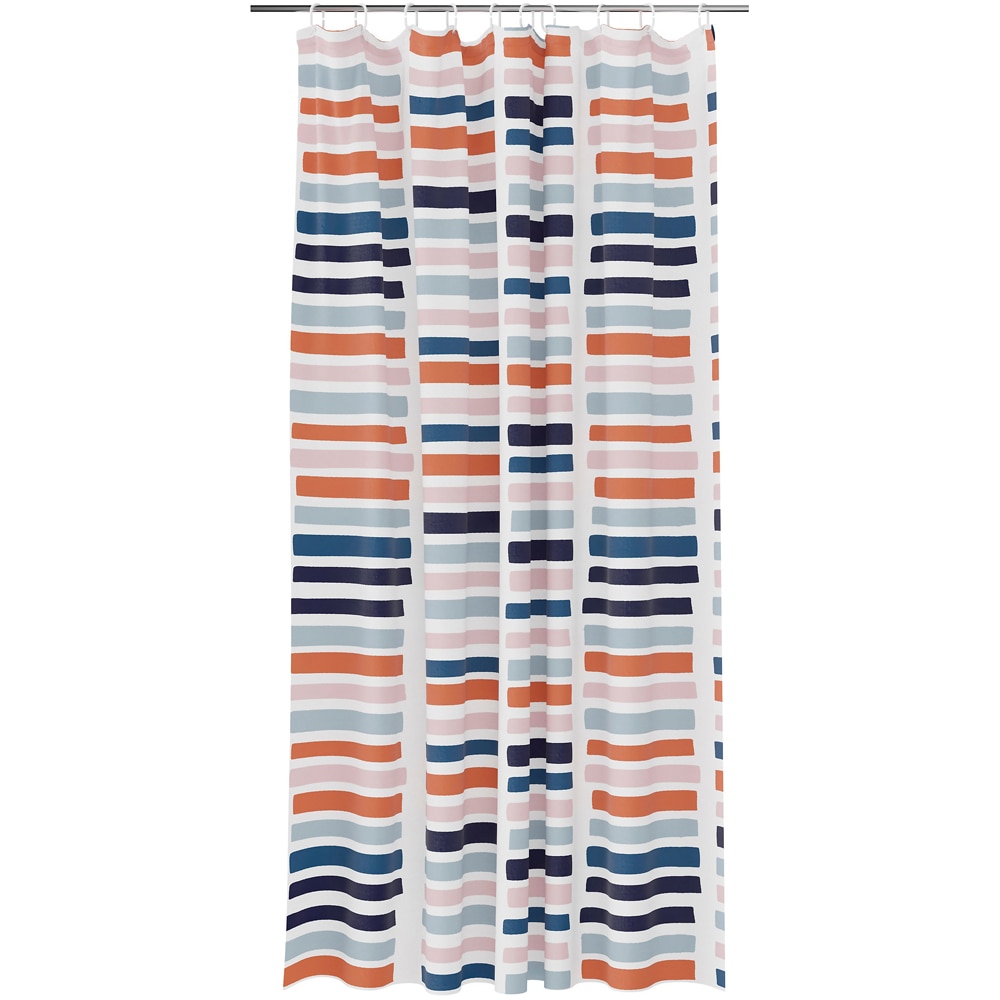 Perdea dus Kina GoodHome, poliester, 180x200 cm, multicolor