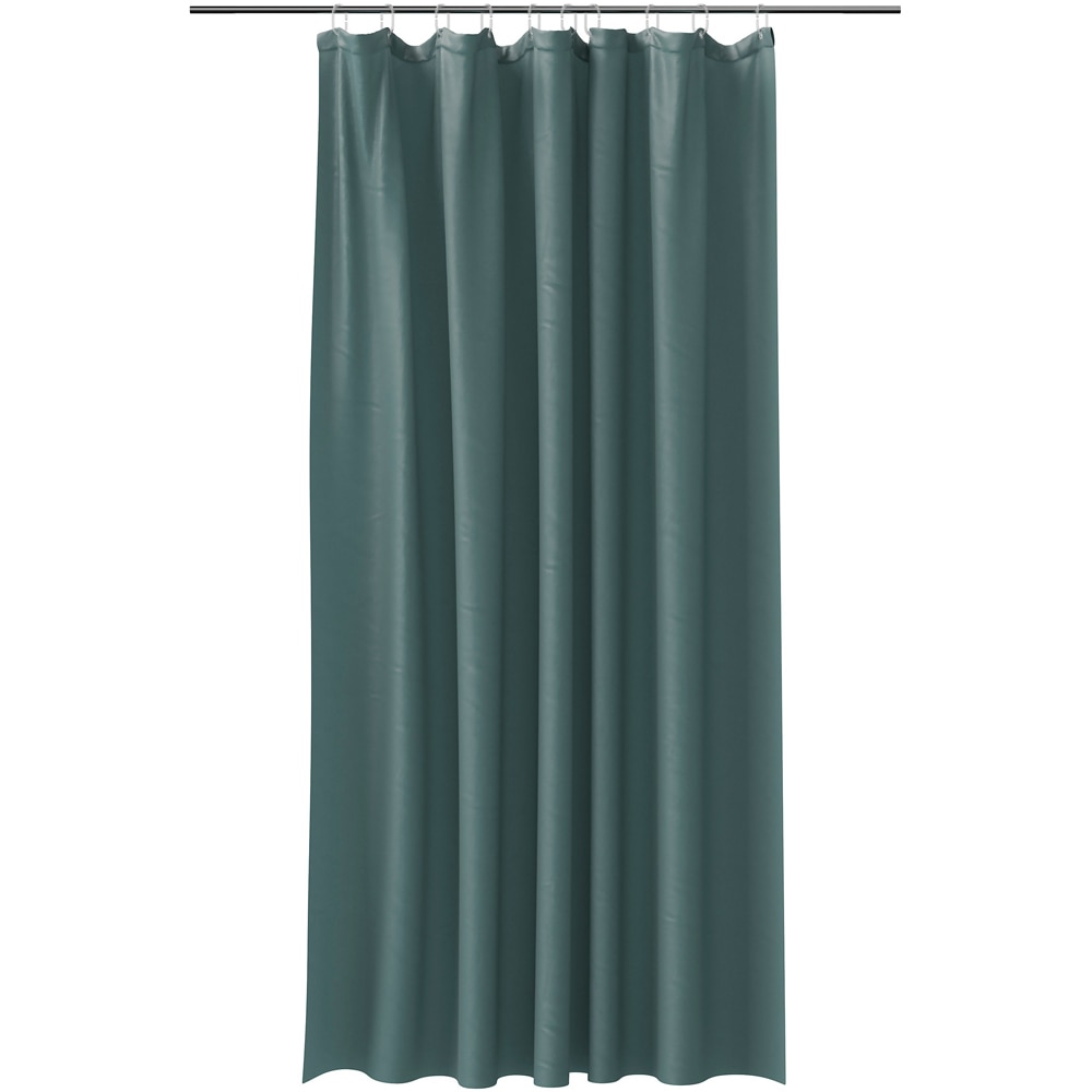 Perdea dus Kina GoodHome, poliester, 180x200 cm, verde