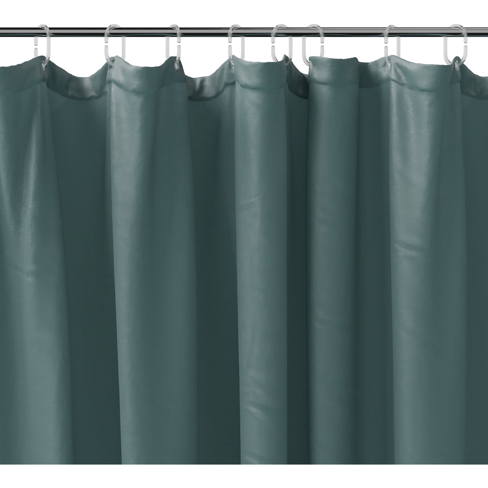 Perdea dus Kina GoodHome, poliester, 180x200 cm, verde