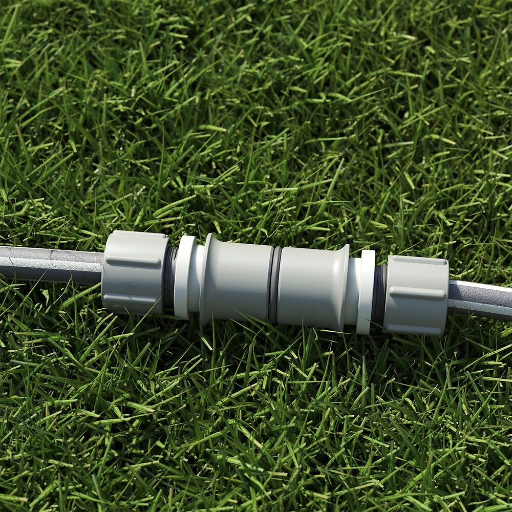 Conector dublu pentru furtun VERVE, verde