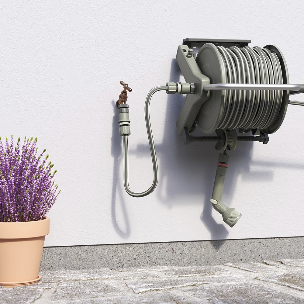 Furtun in 5 straturi cu conectori VERVE, 12.5 mm x 1.5m, PVC, verde