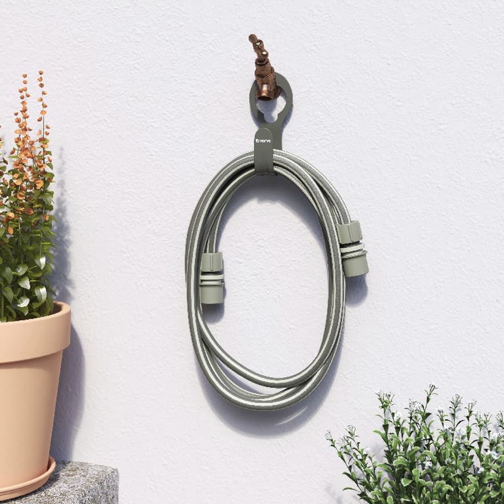 Suport pentru furtun de gradina VERVE, verde