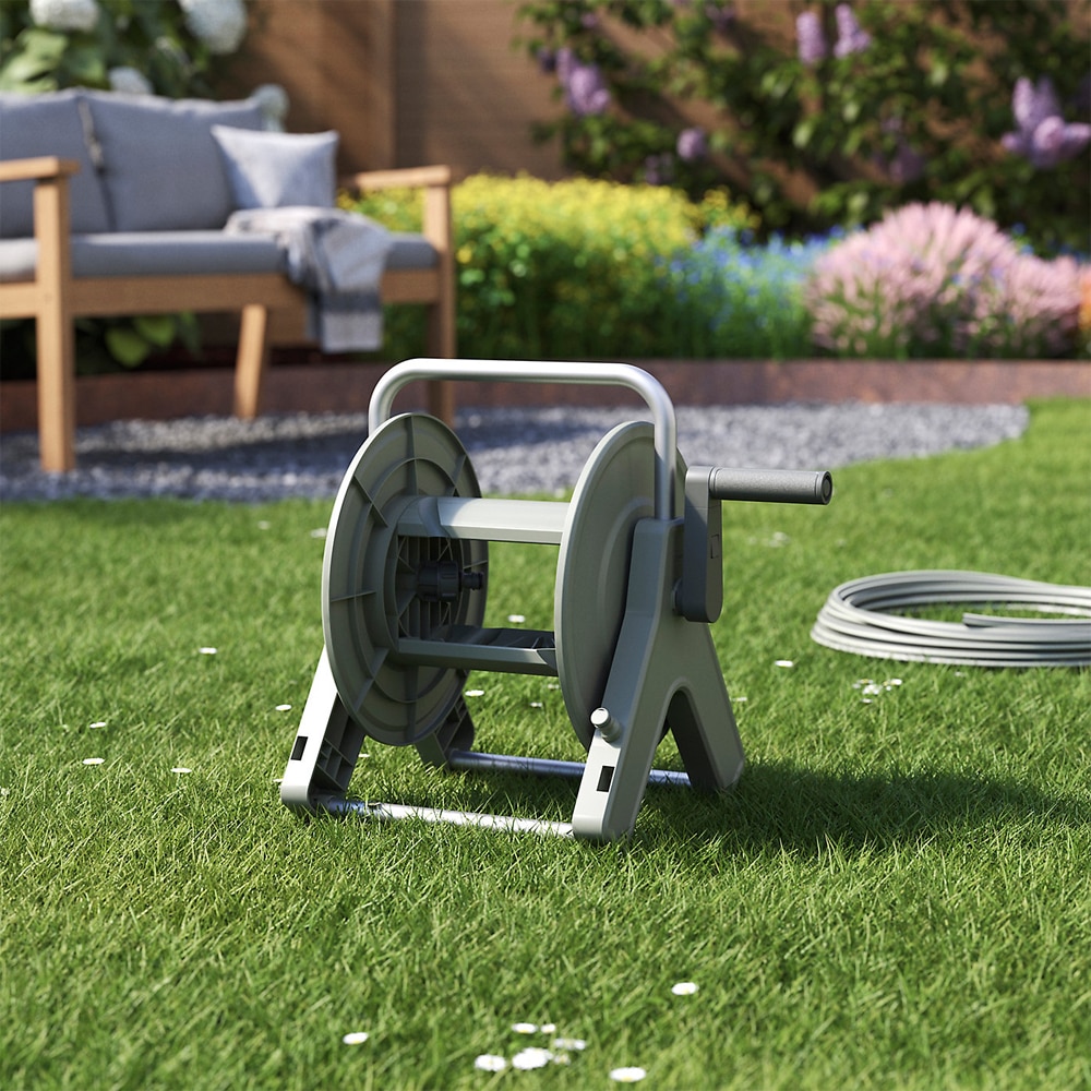 Tambur pentru furtun de gradina VERVE, 1/2, 25m, verde