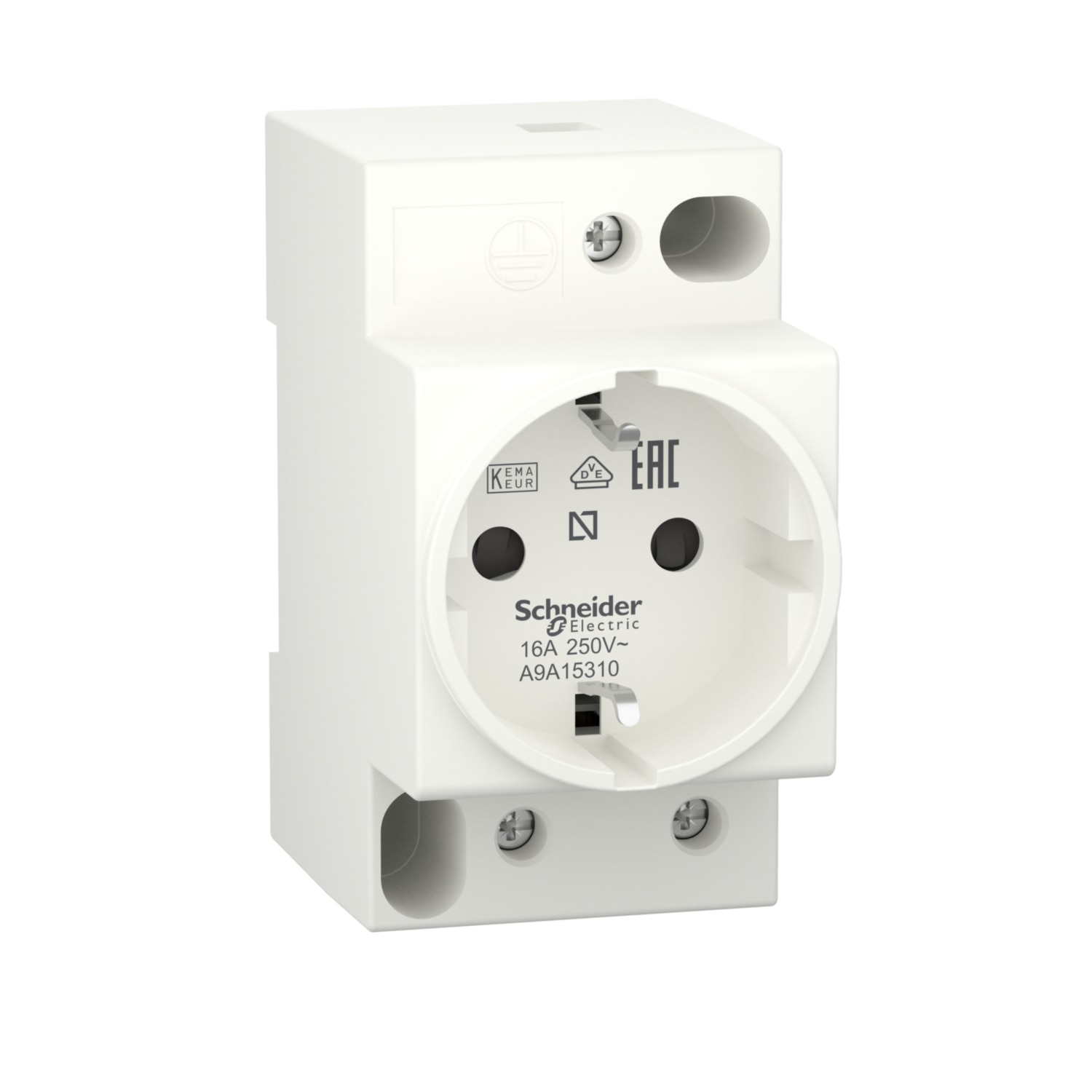 Priza 16A Un 250V 2P T 4,9 cm x 8,2 cm x 6,5 cm