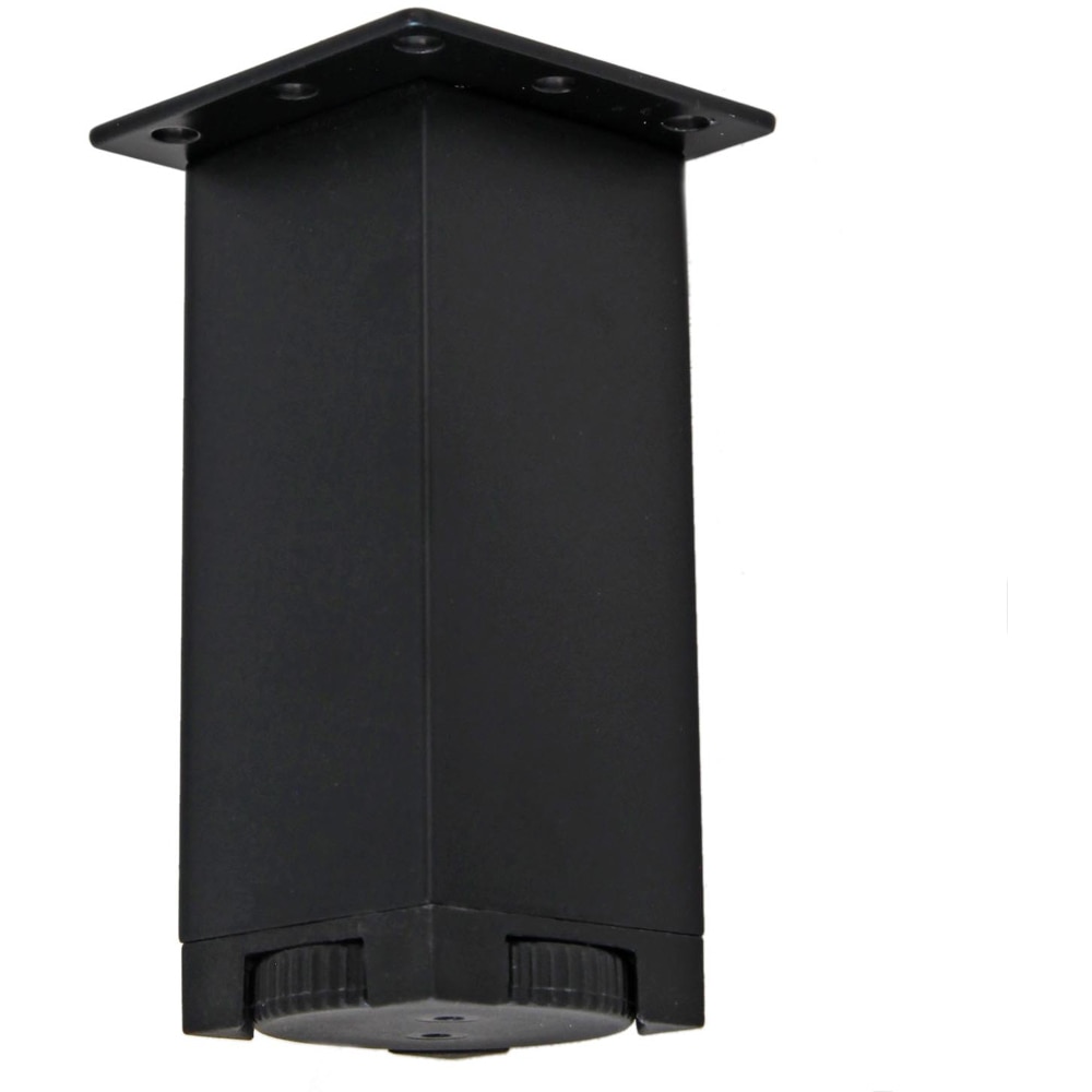 Picior reglabil, aluminiu, 40x40x1000 mm, negru, set 4 bucati
