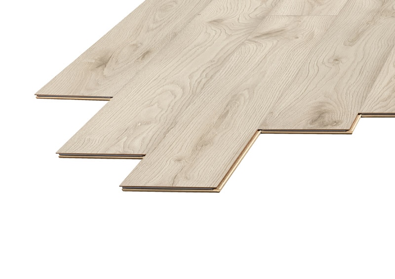 Parchet laminat 8 mm, stejar, acoperire per cutie 2.397 mp, AC4, HDF • Swiss Krono Exclusive