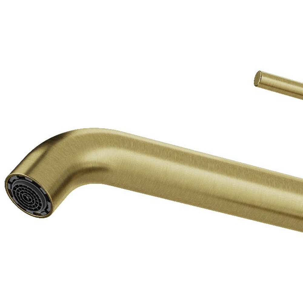 Baterie lavoar GOODHOME Owens, pipa inalta, alama, auriu