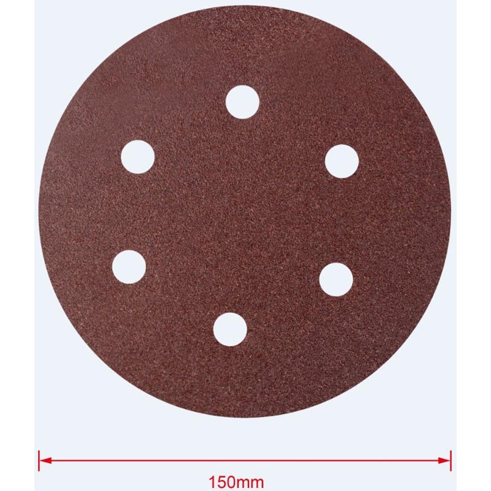 Set foi slefuire perforate MAC ALLISTER, 150 mm, 10buc