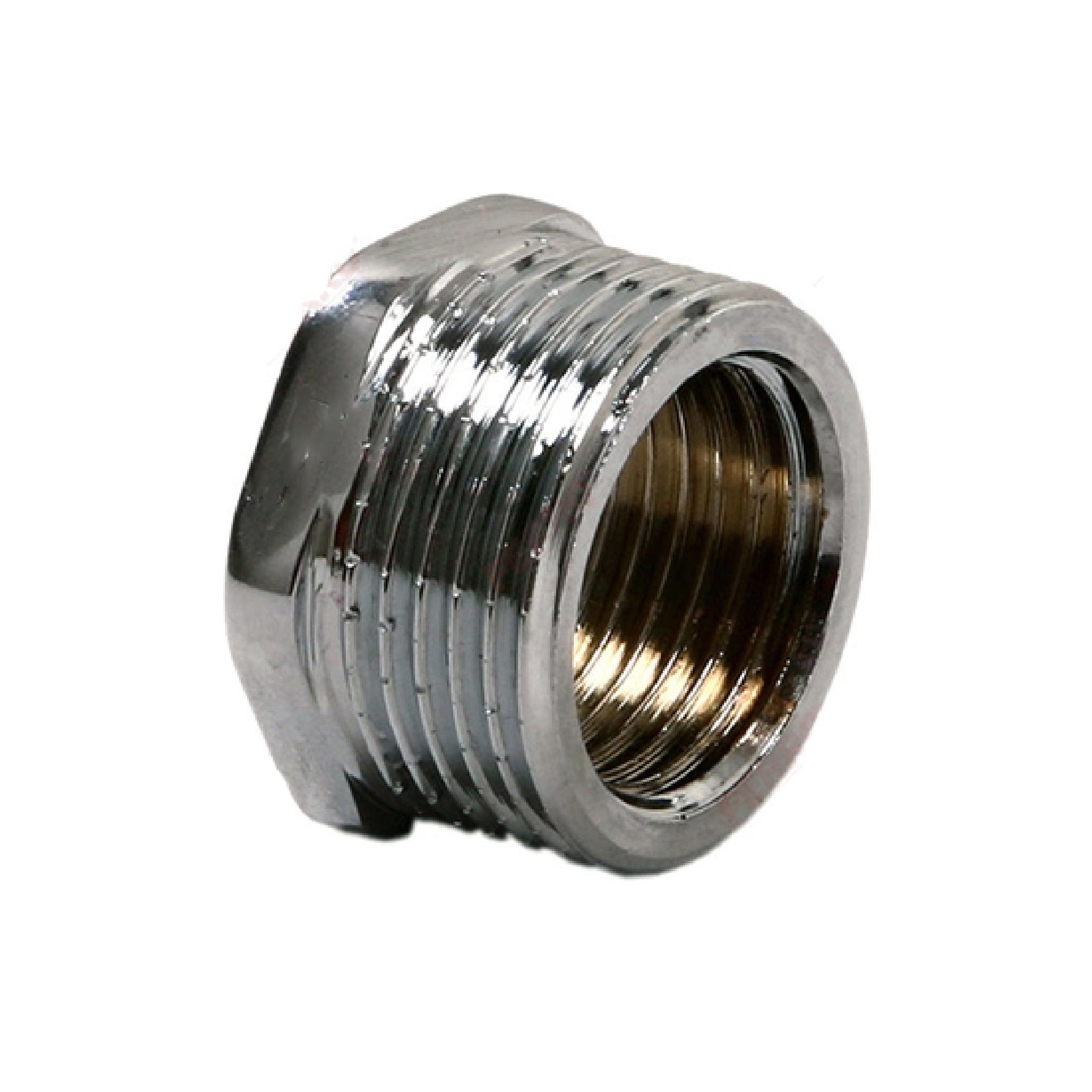 Reductie, alama cromata, racord 1/2 x 3/4