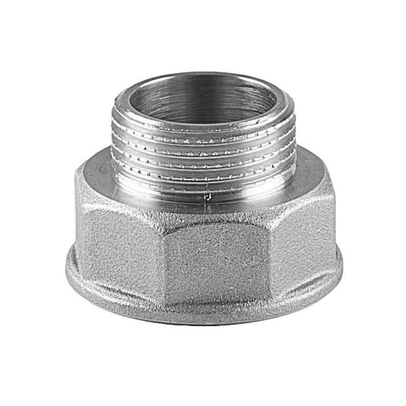 Niplu-mufa, alama cromata, racord 1 x 1/2