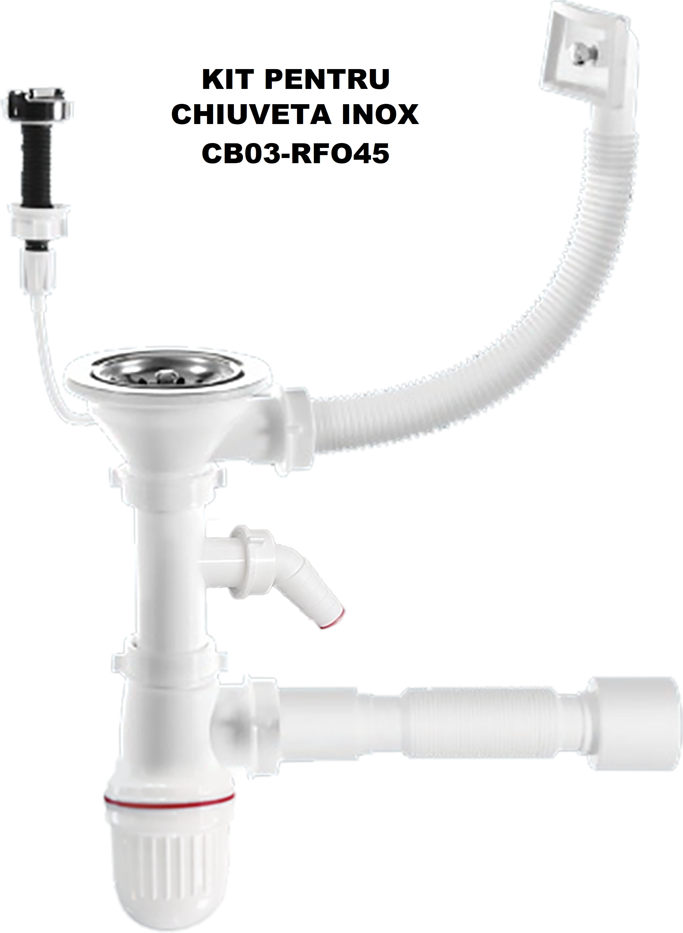 Kit scurgere chiuveta, CB03 RFO45