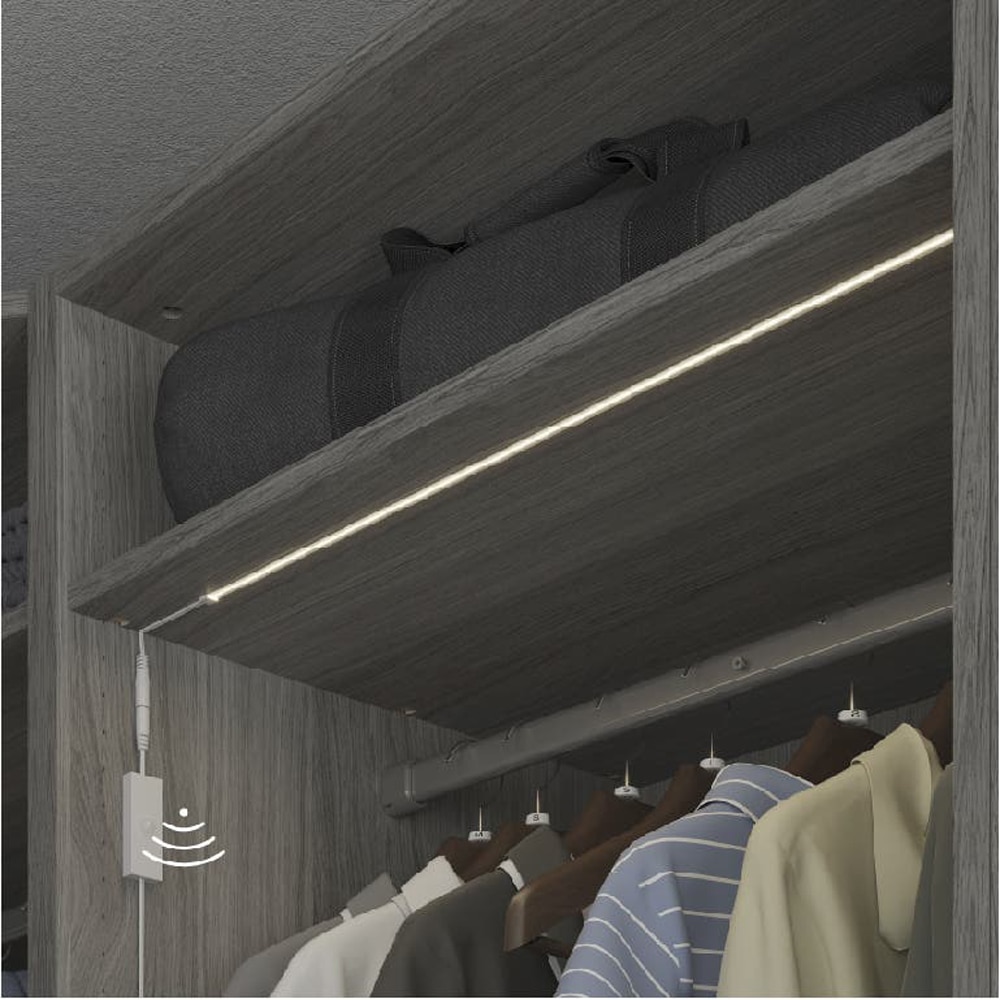 Senzor PIR GOODHOME, IP20, alb