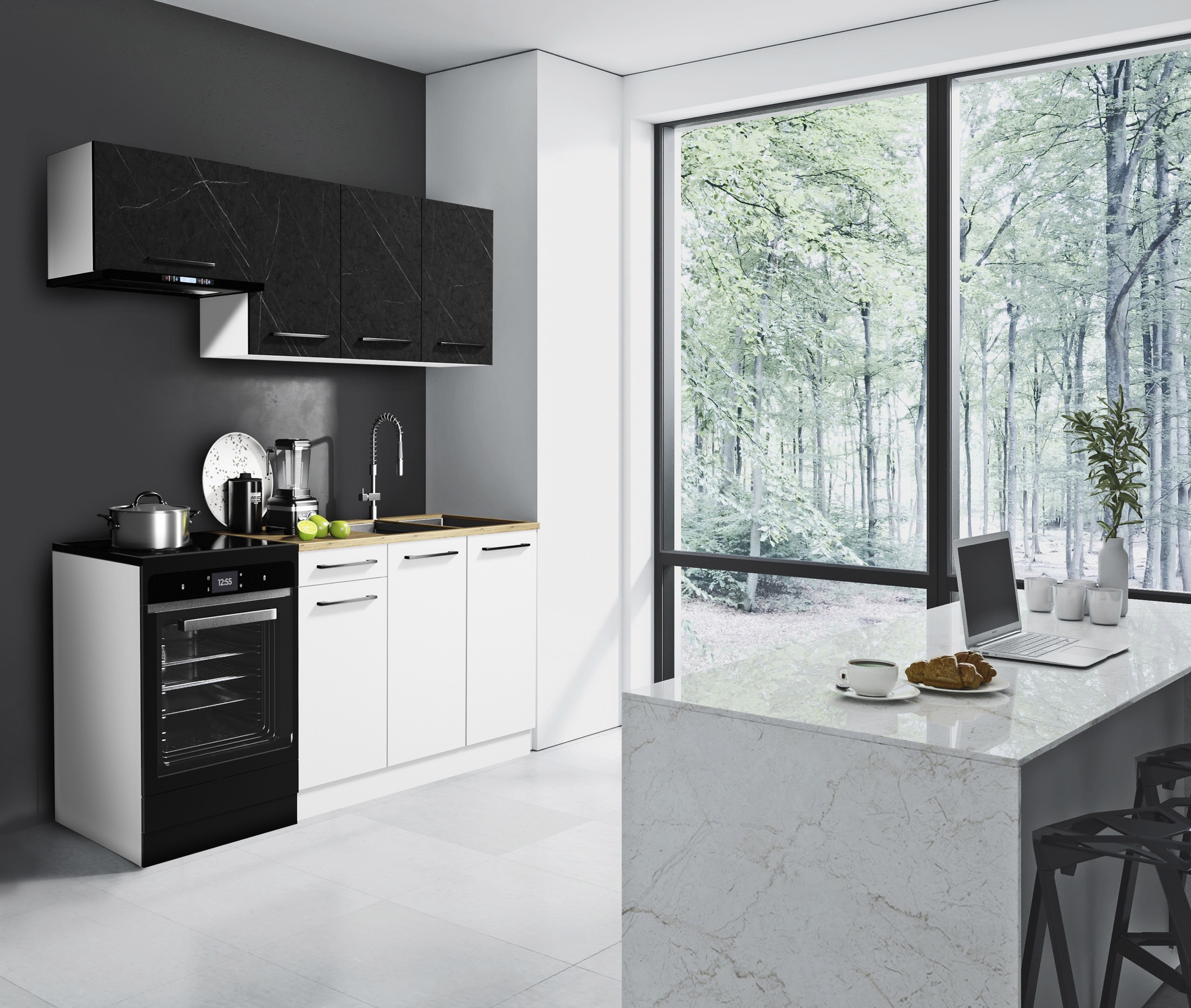 Kit bucatarie, 180 cm  Eco Premium