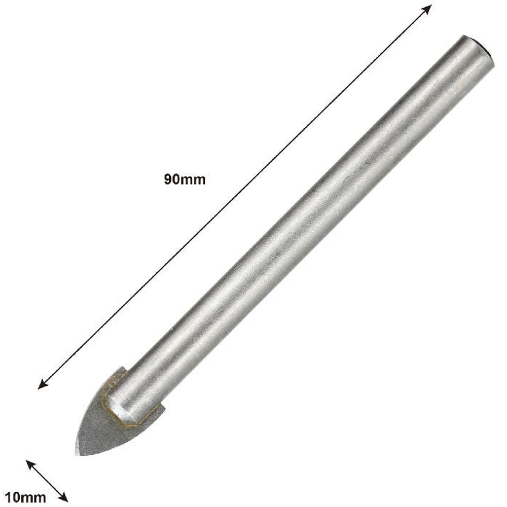 Burghiu sticla ceramica MAC, 10mm