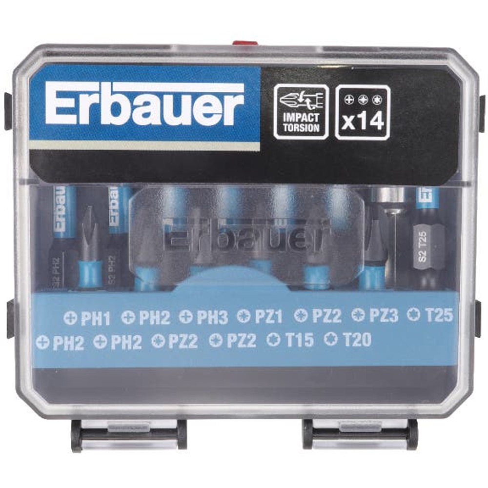 Set 15 biti mixt ERBAUER