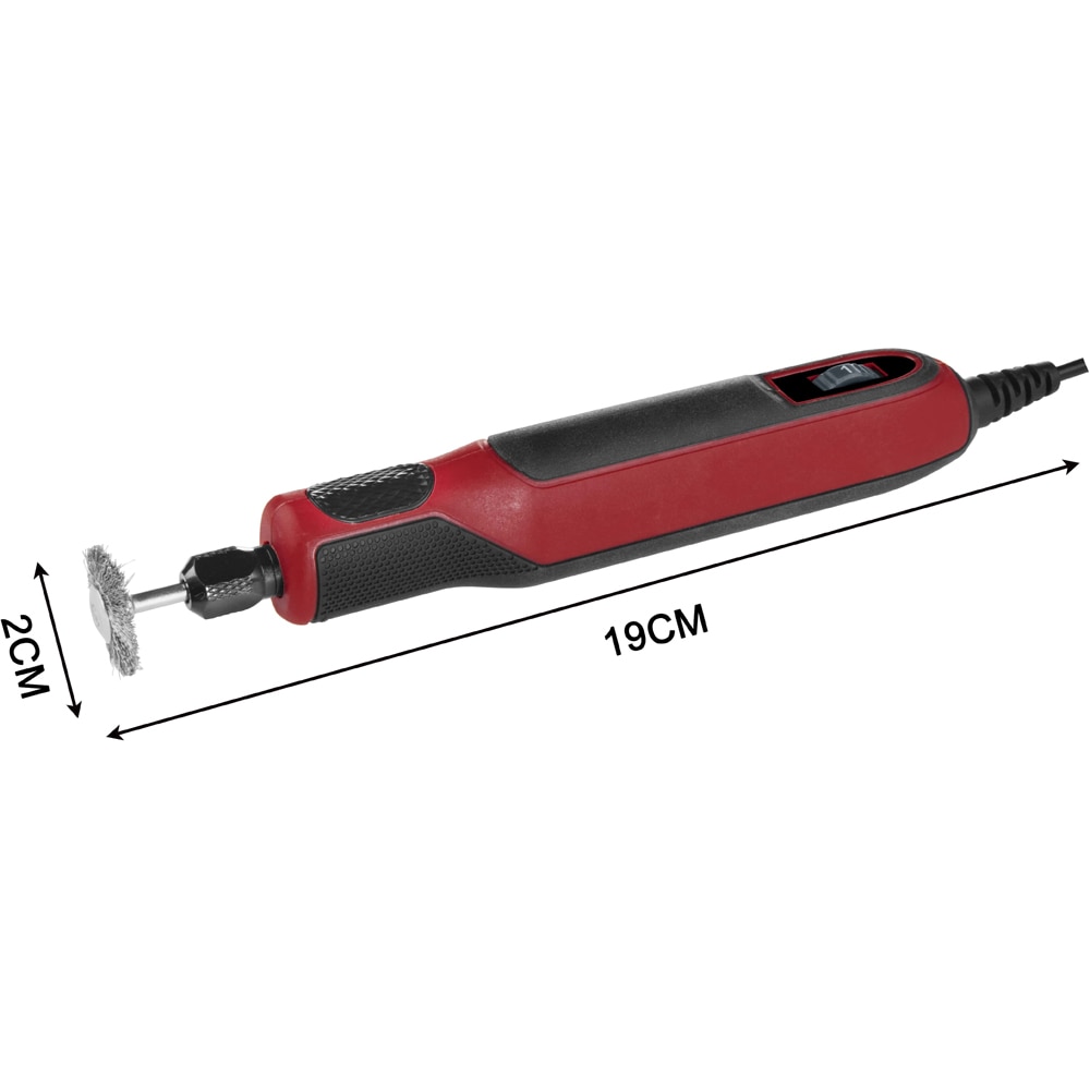 Mini unelata rotativa Performance Power, 9W, 22000rpm, kit 15 accesorii