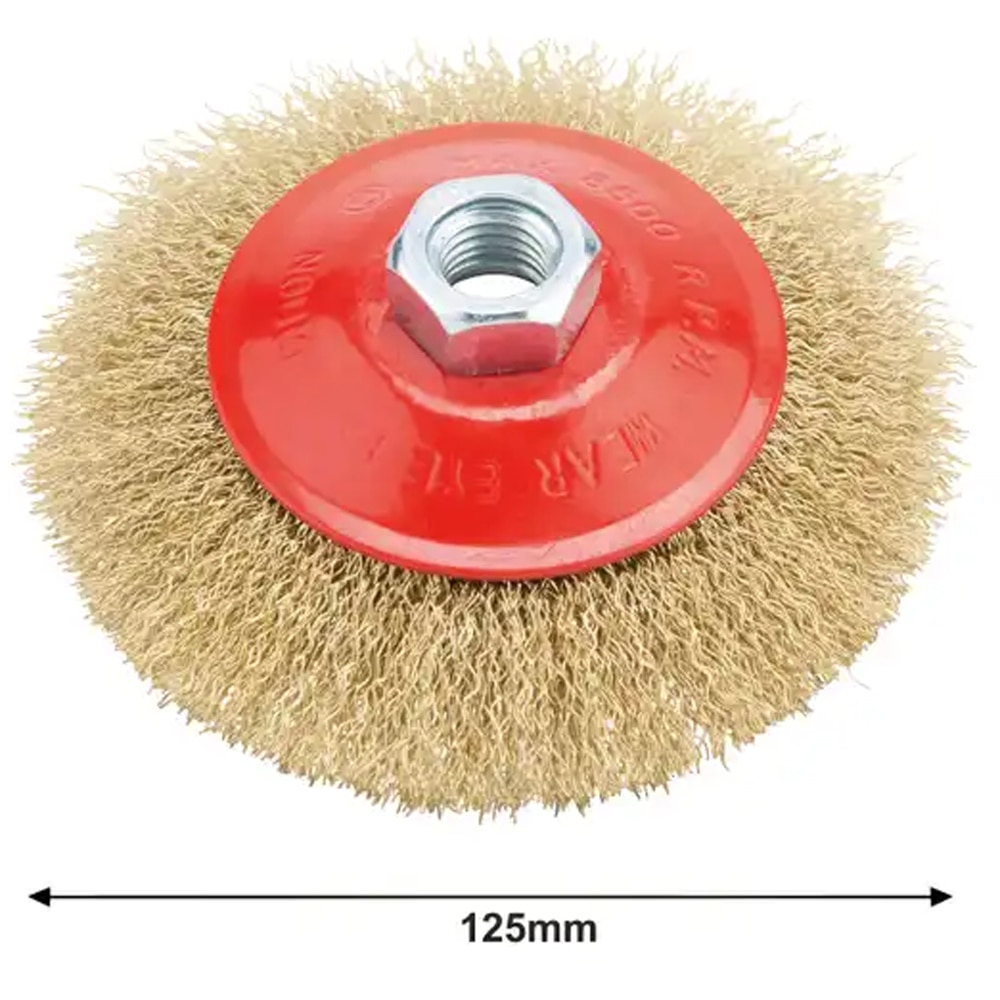 Perie sarma ondulata MAC ALLISTER 101221775, 125mm