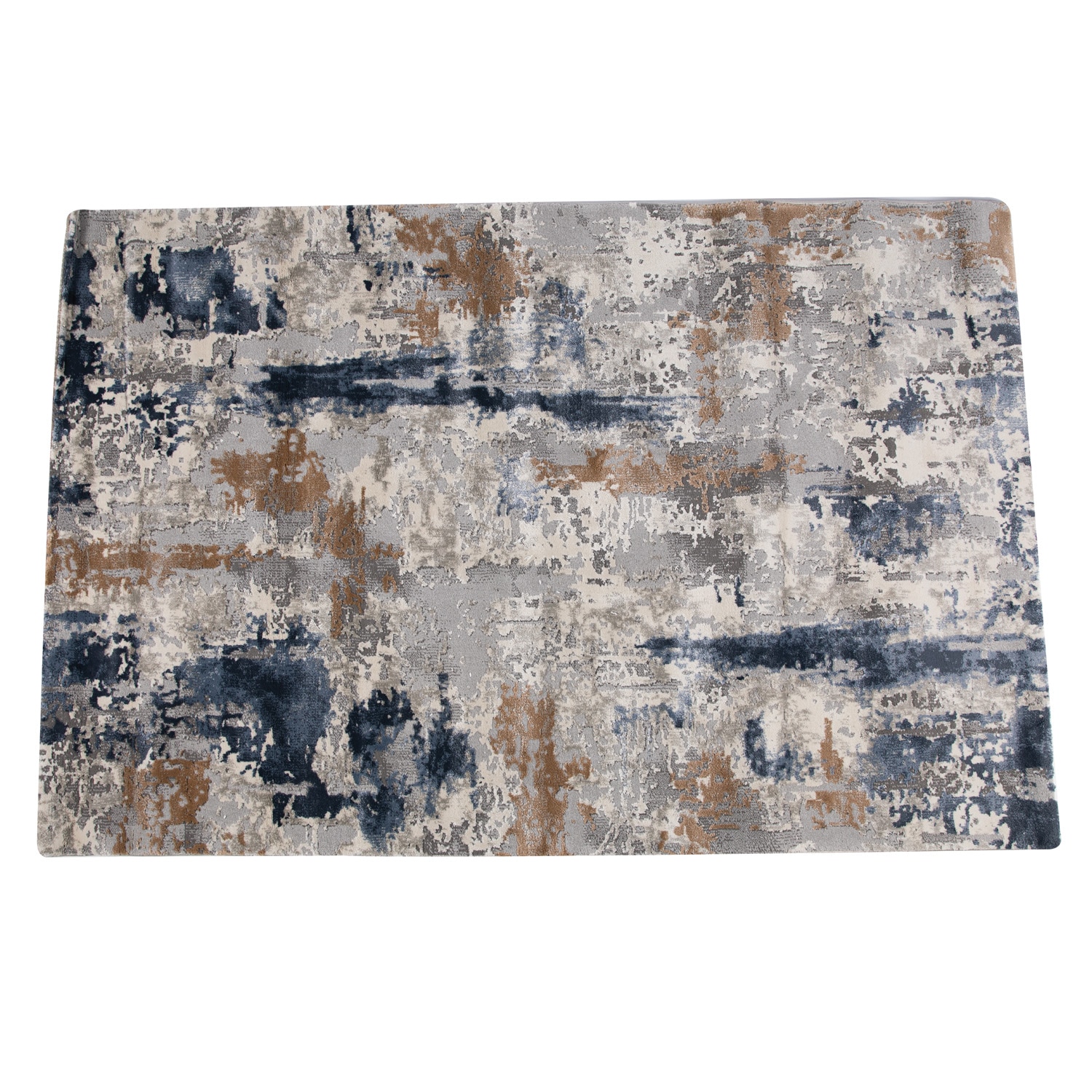 Covor living, albastru, polipropilena, 120 x 180 x 1.1 cm • Karacahan Ametis