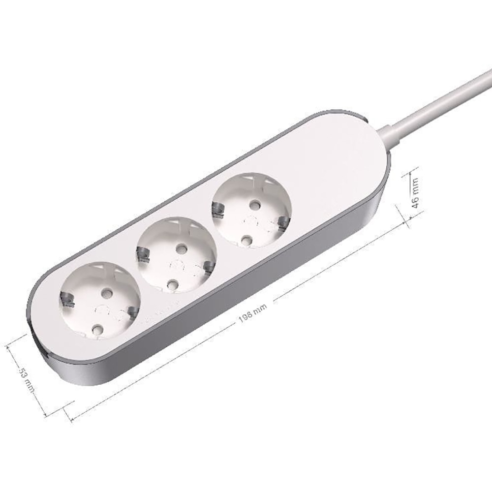 BLOC 3 PRIZE SCHUKO BENZI 5M W G