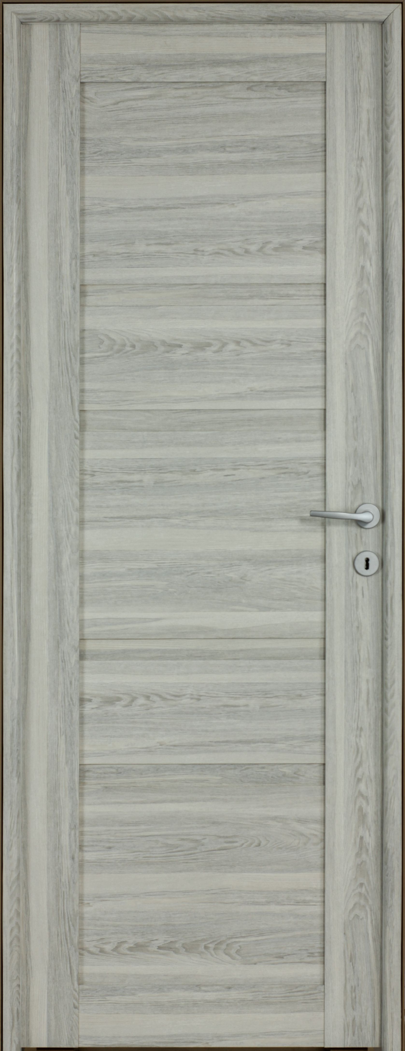 Usa de interior  gri, reversibila, mdf, 203 x 88 cm, toc inclus  Bella