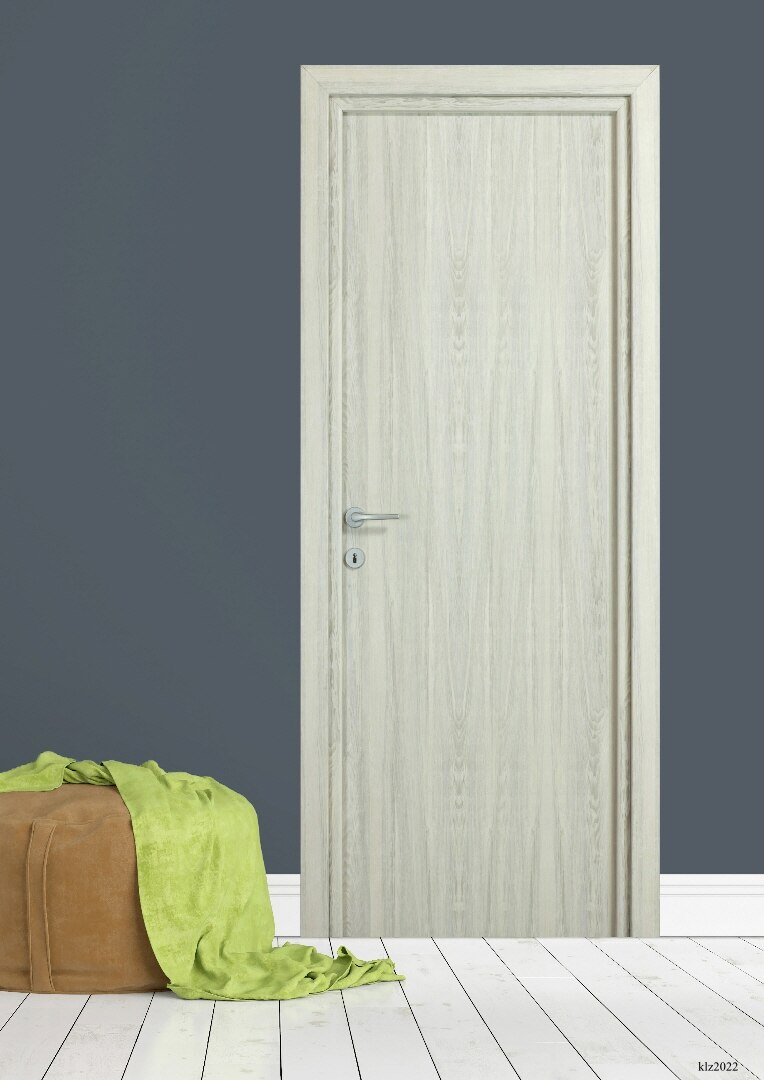 Usa de interior  gri, reversibila, mdf, 203 x 78 cm, toc inclus • Karpat