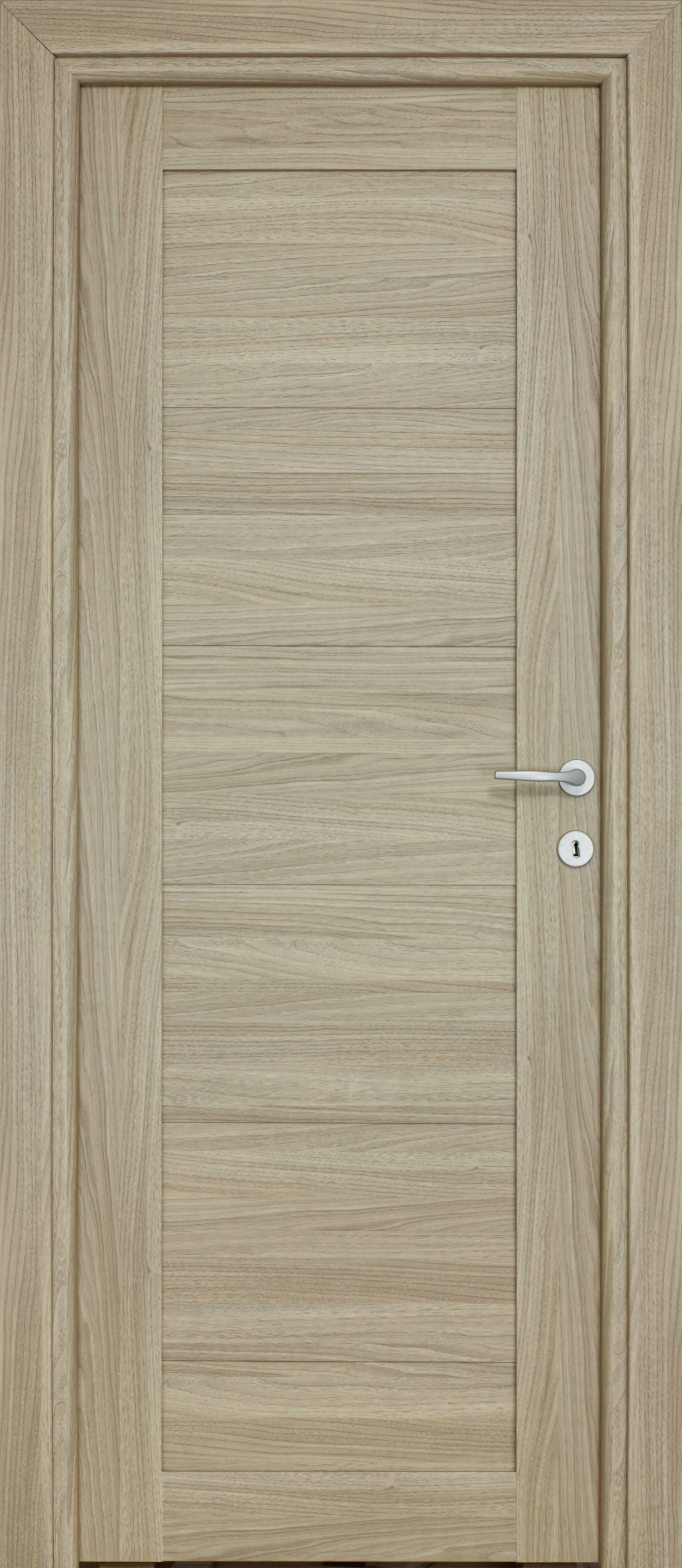 Usa de interior  maro, reversibila, mdf, 203 x 88 cm, toc inclus • Trame