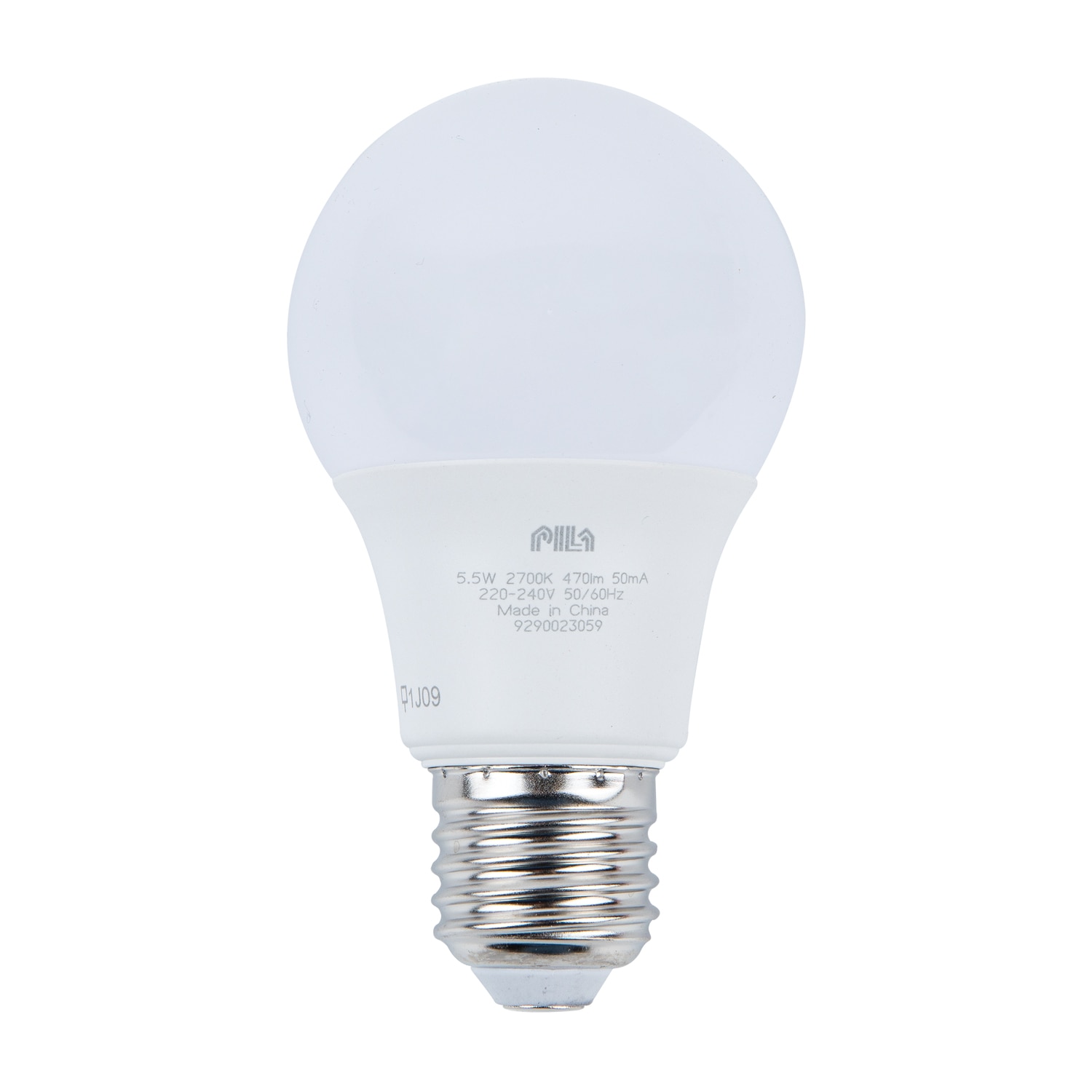 Bec LED, E27, 5.5 W, A60 • Pila