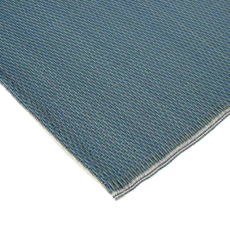Covor exterior, albastru/verde, polipropilena, 170 x 120 cm • GoodHome Malaita