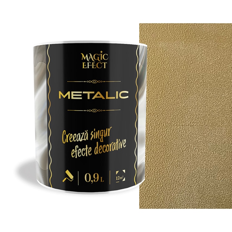 Vopsea aurie, 02, 0.9L, Magic Efect Metalic