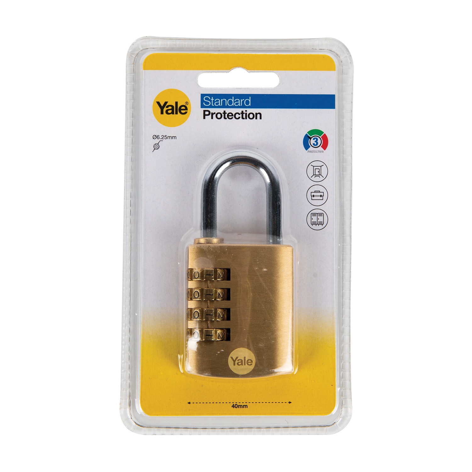 Lacat Cifru Alama 40Mm