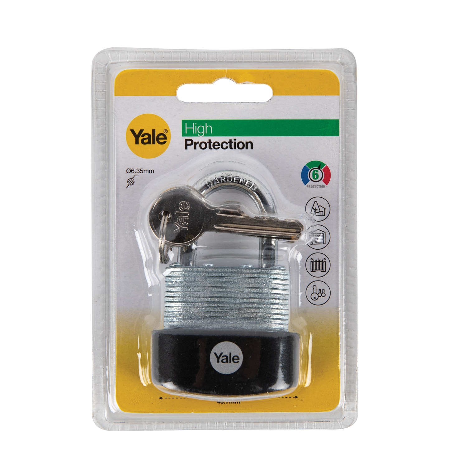 Lacat Otel Laminat 40Mm