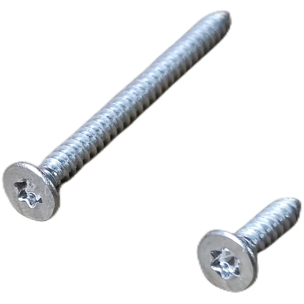 Kit accesorii fixare terasa WPC KLIKSTROM, otel inoxidabil si plastic, negru/argintiu