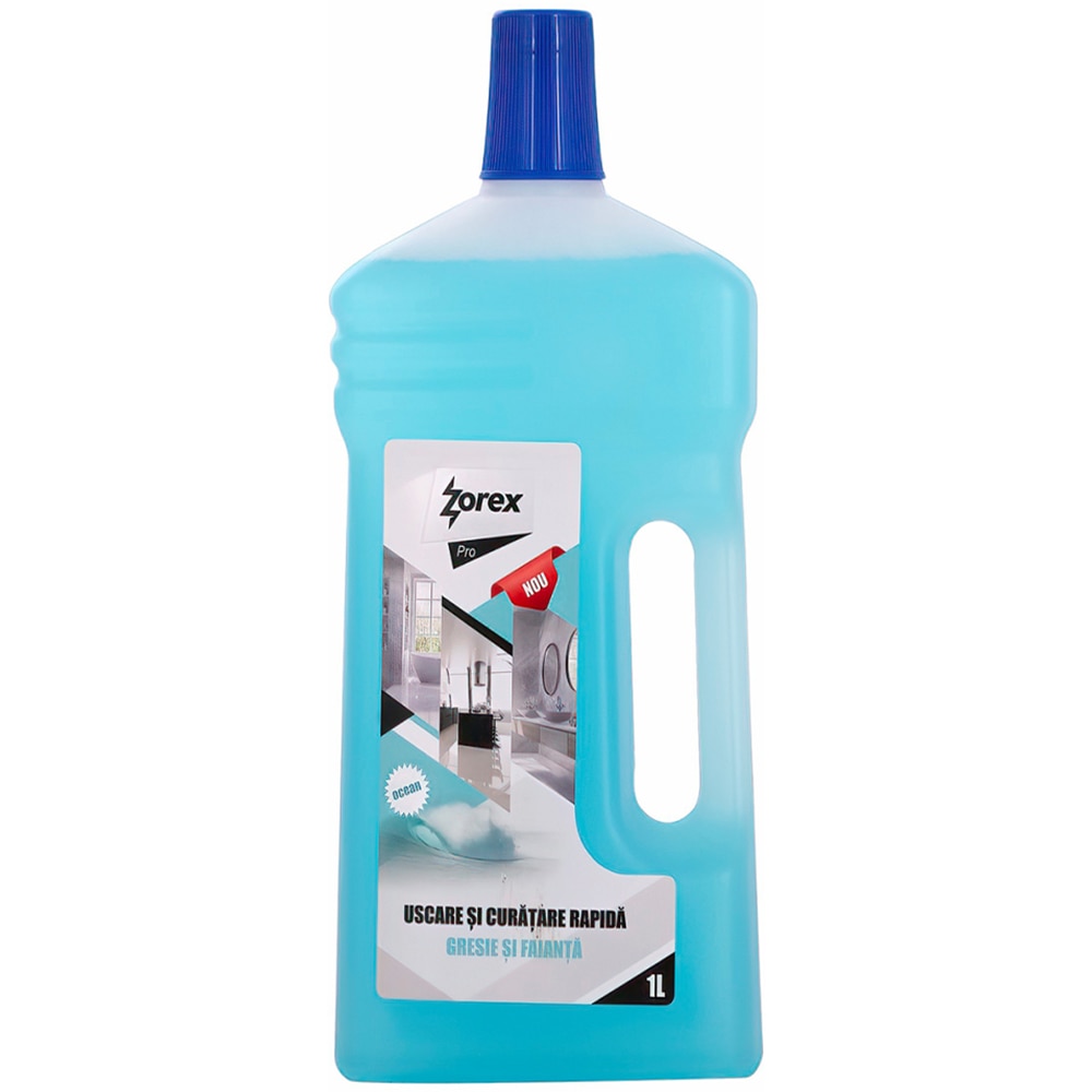 Detergent pentru gresie si faianta Zorex Pro XRDGF1, Ocean, 1 l