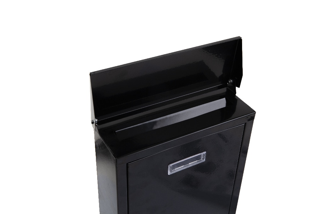 Cutie posta SMITH AND LOCKE, Inchidere cheie, 90 x 238 x 355mm, negru