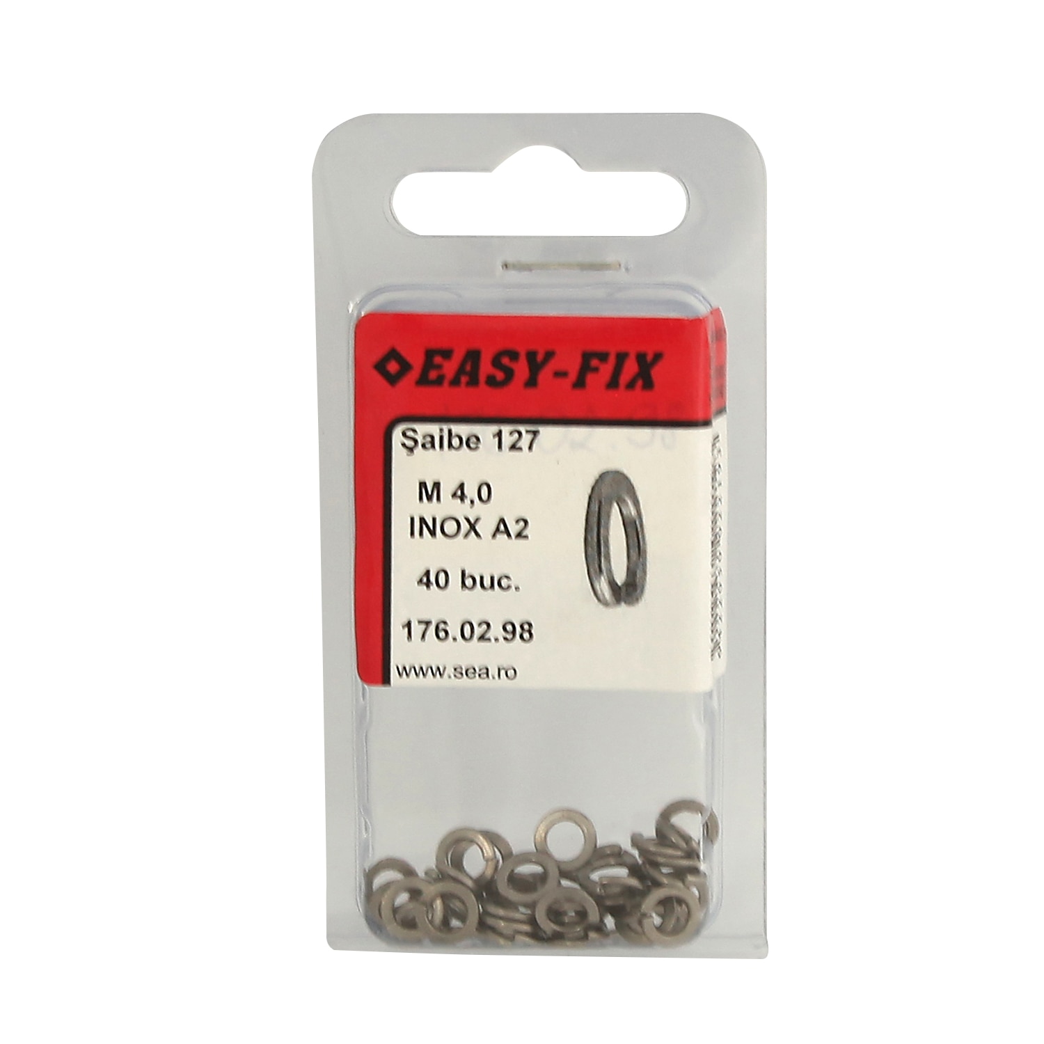 Saiba inoxdin 127b m 4, 40 buc