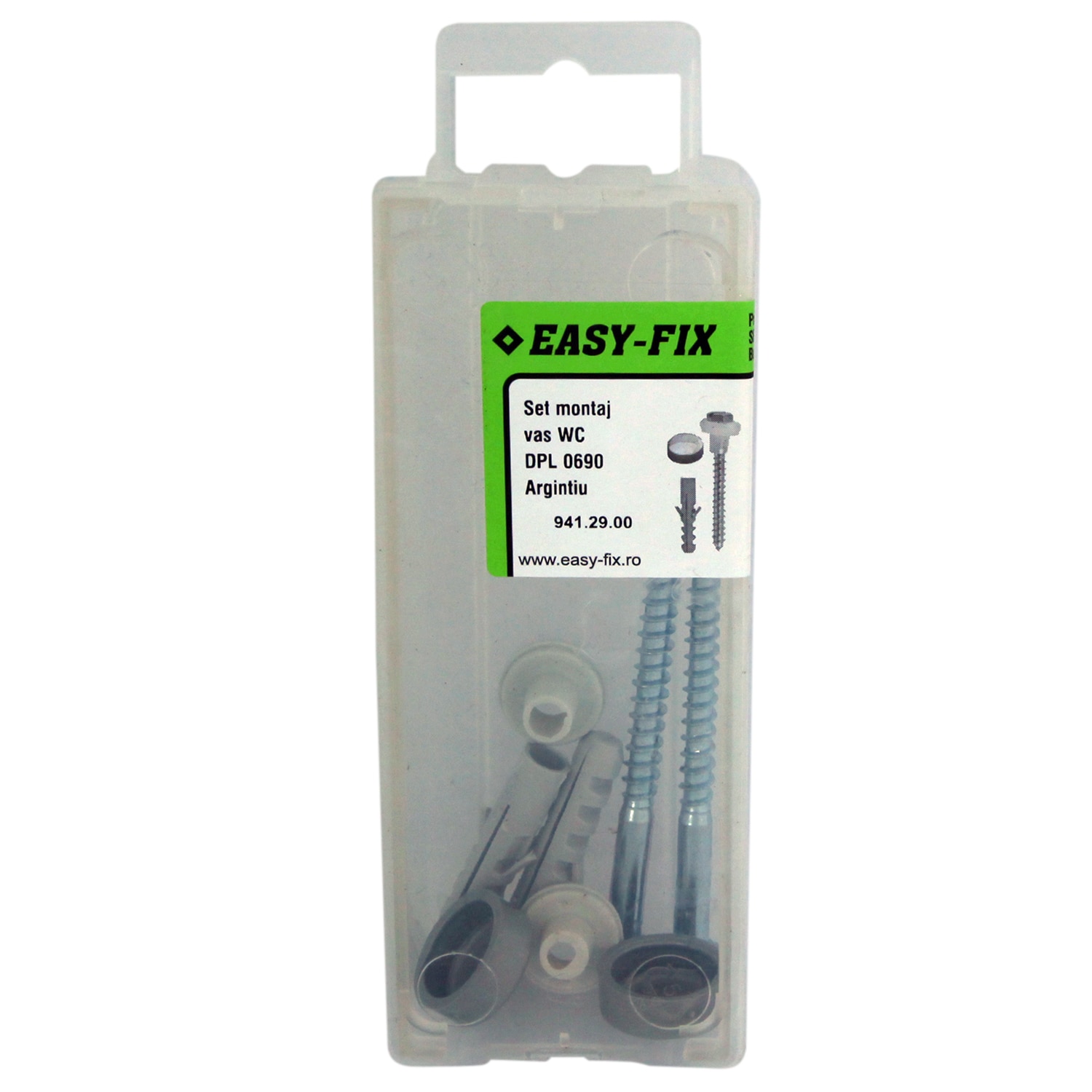 Be set vas wc dpl0690 argintiu