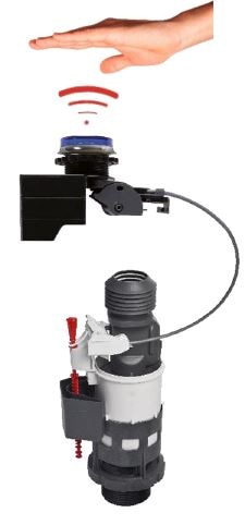 Mecanism WC, cu senzor  Wirquin