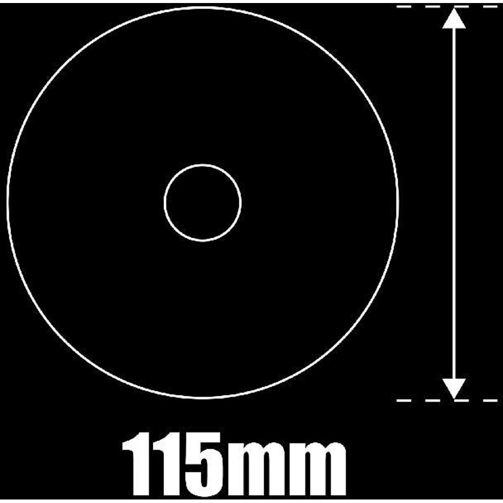 Disc polizor MAC ALLISTER, 115x1.6mm