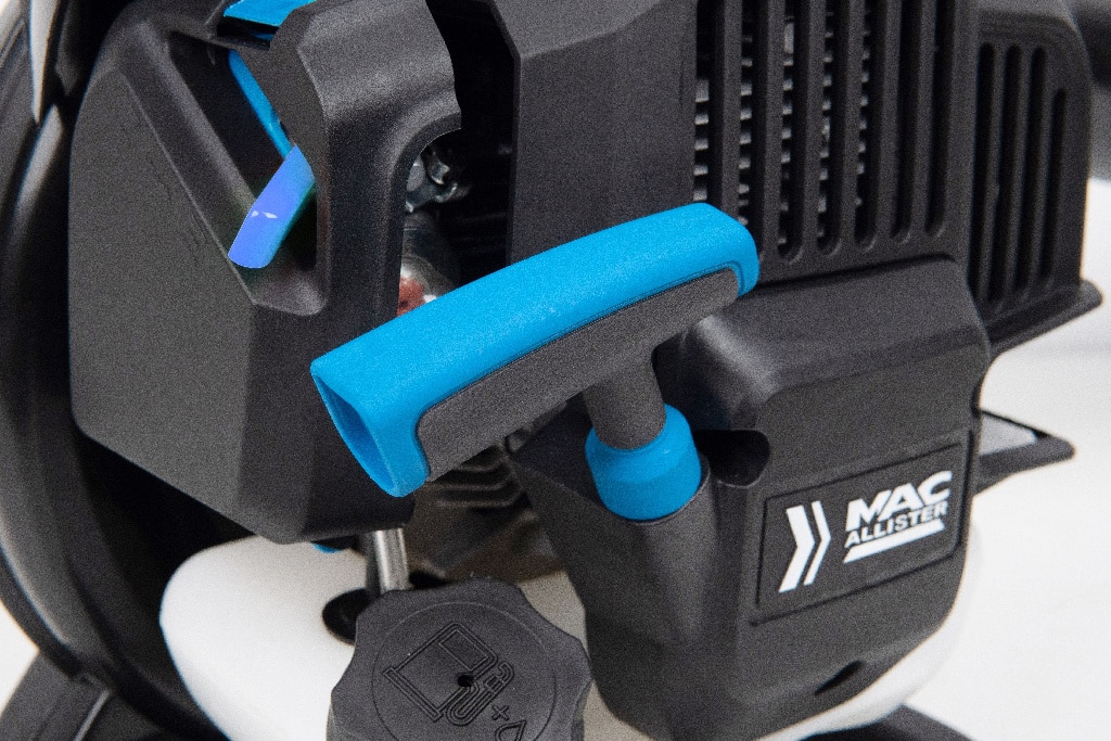 Suflanta si aspirator frunze Mac Allister, cu functie tocare, 1 CP, 25.4 cc