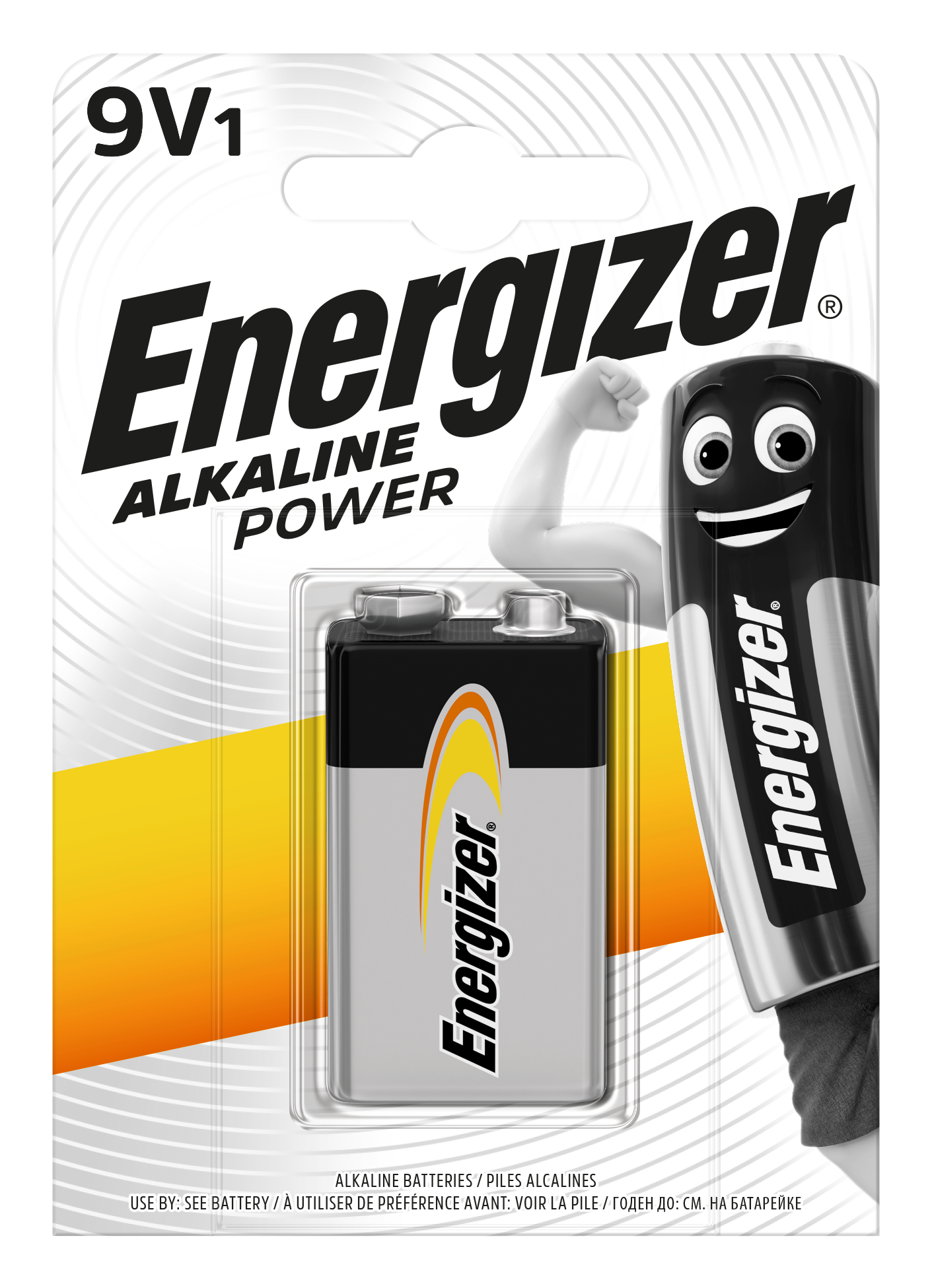 Baterie alkaline 9v 1buc  Energizer