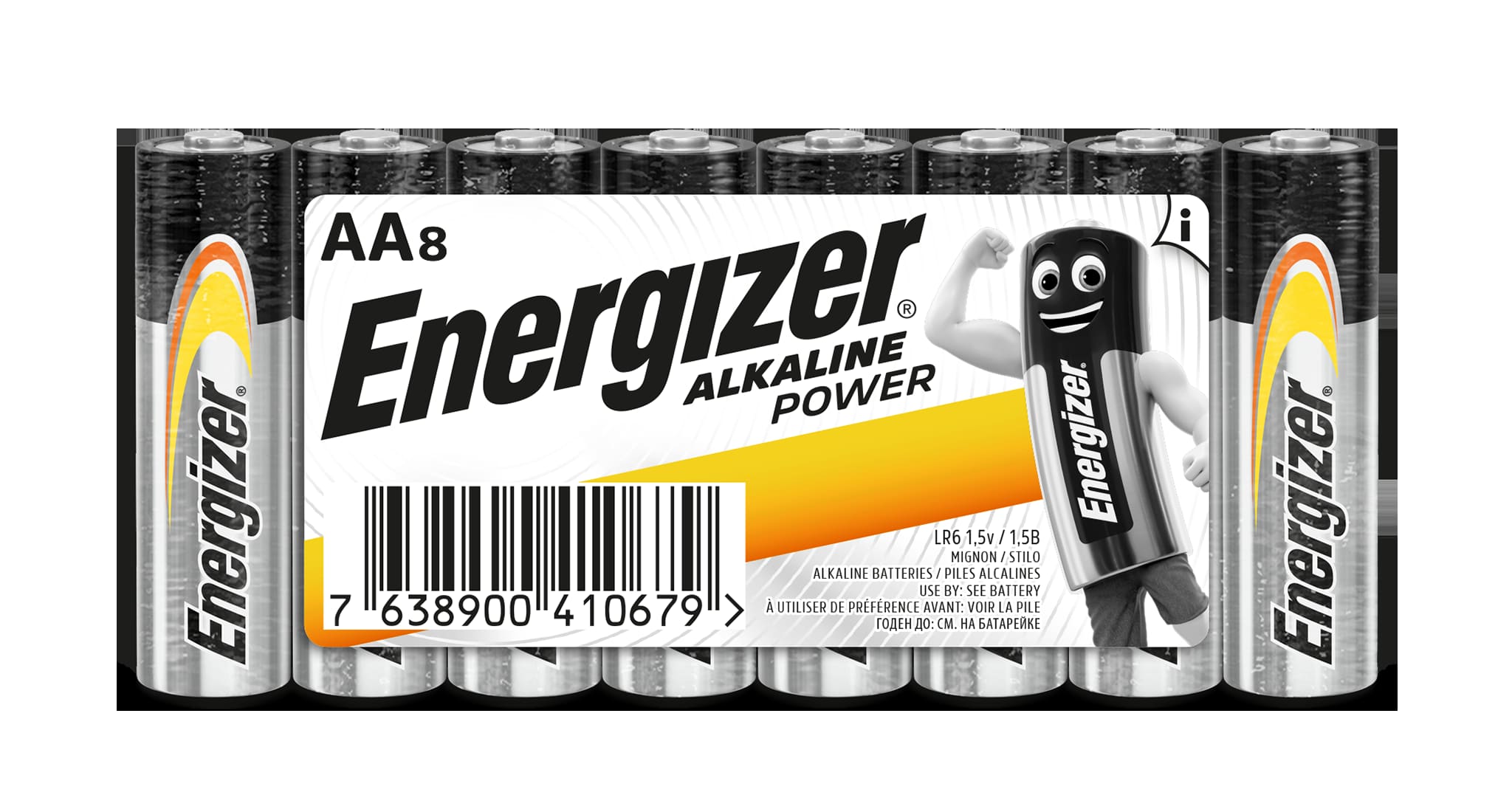 Baterie alkaline aa b 8 buc  Energizer
