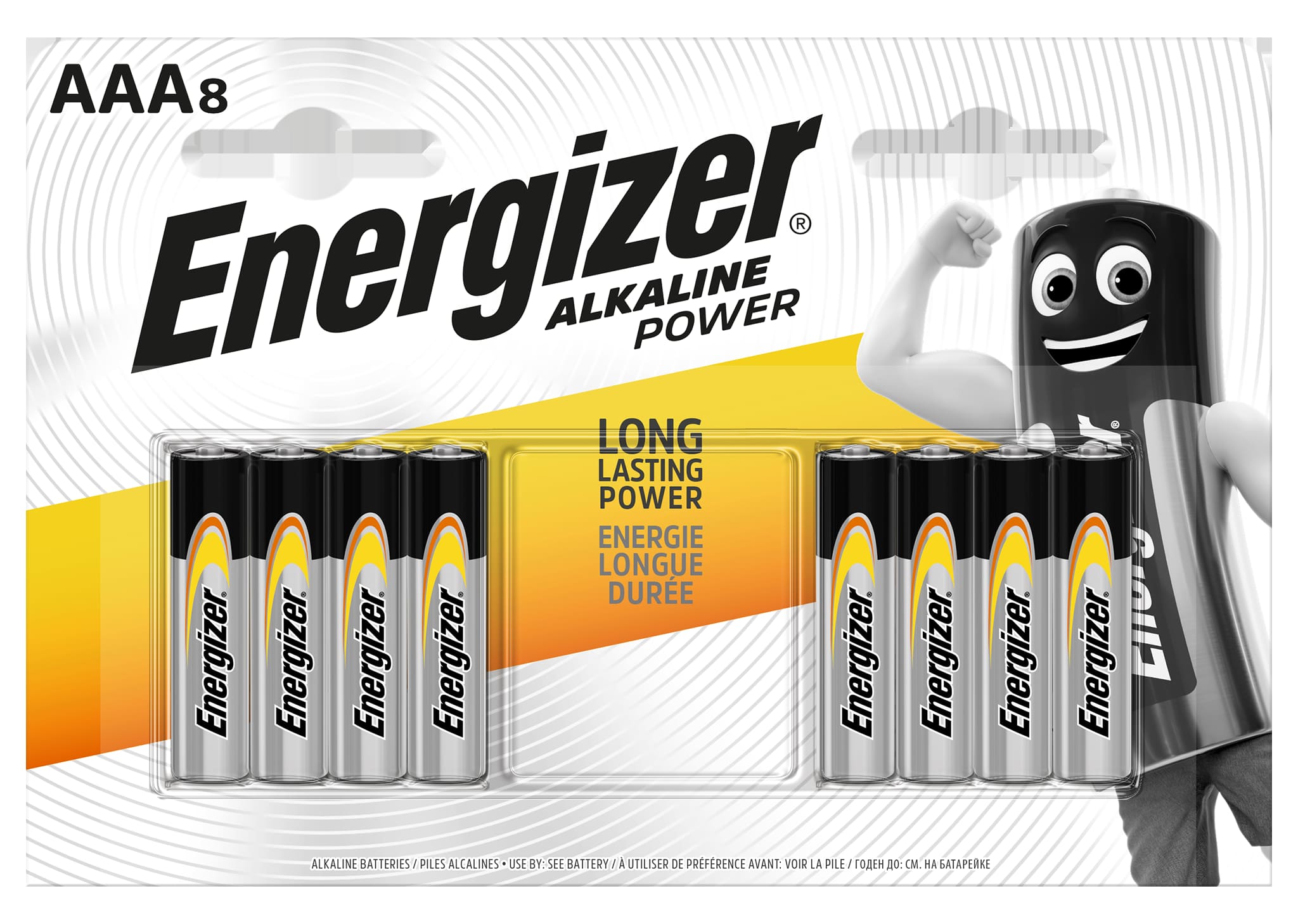 Baterie alkaline aaa 8buc  Energizer