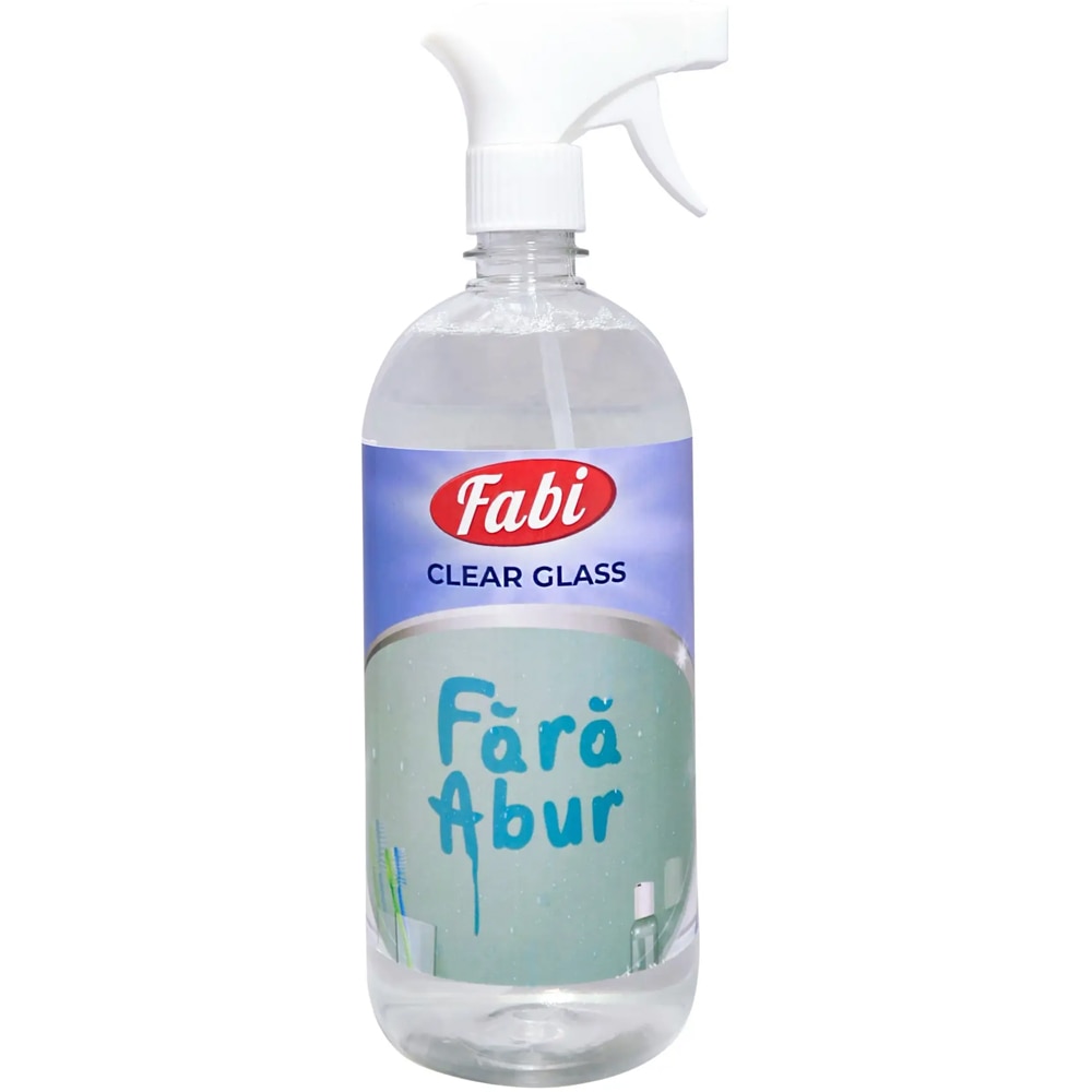 Solutie de curatat geamuri FABY Clear Glass, 1 l