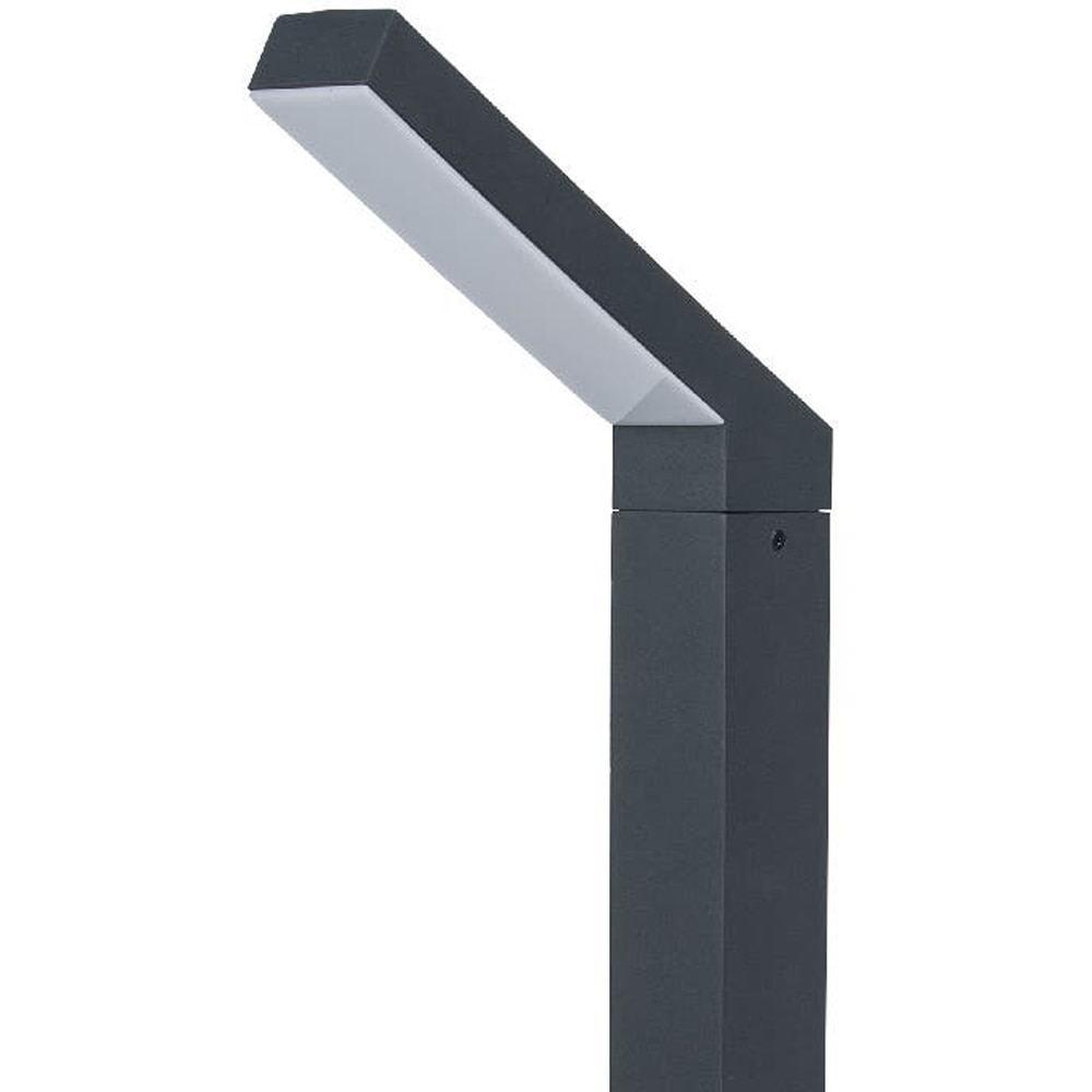 Aplica de exterior LED GOODHOME Kalarm Post 101229263, 17W, 1200lm, negru