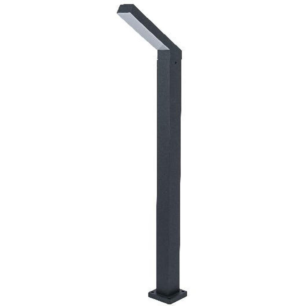 Aplica de exterior LED GOODHOME Kalarm Post 101229263, 17W, 1200lm, negru