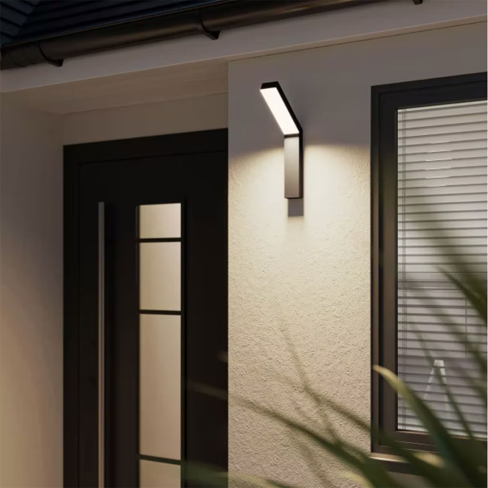 Aplica de exterior LED GOODHOME Kalari 101229265, 12W, 1200lm, IP54, gri