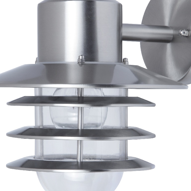 Lampa Led Exterioara, Perete, Tanakee S, Argintie