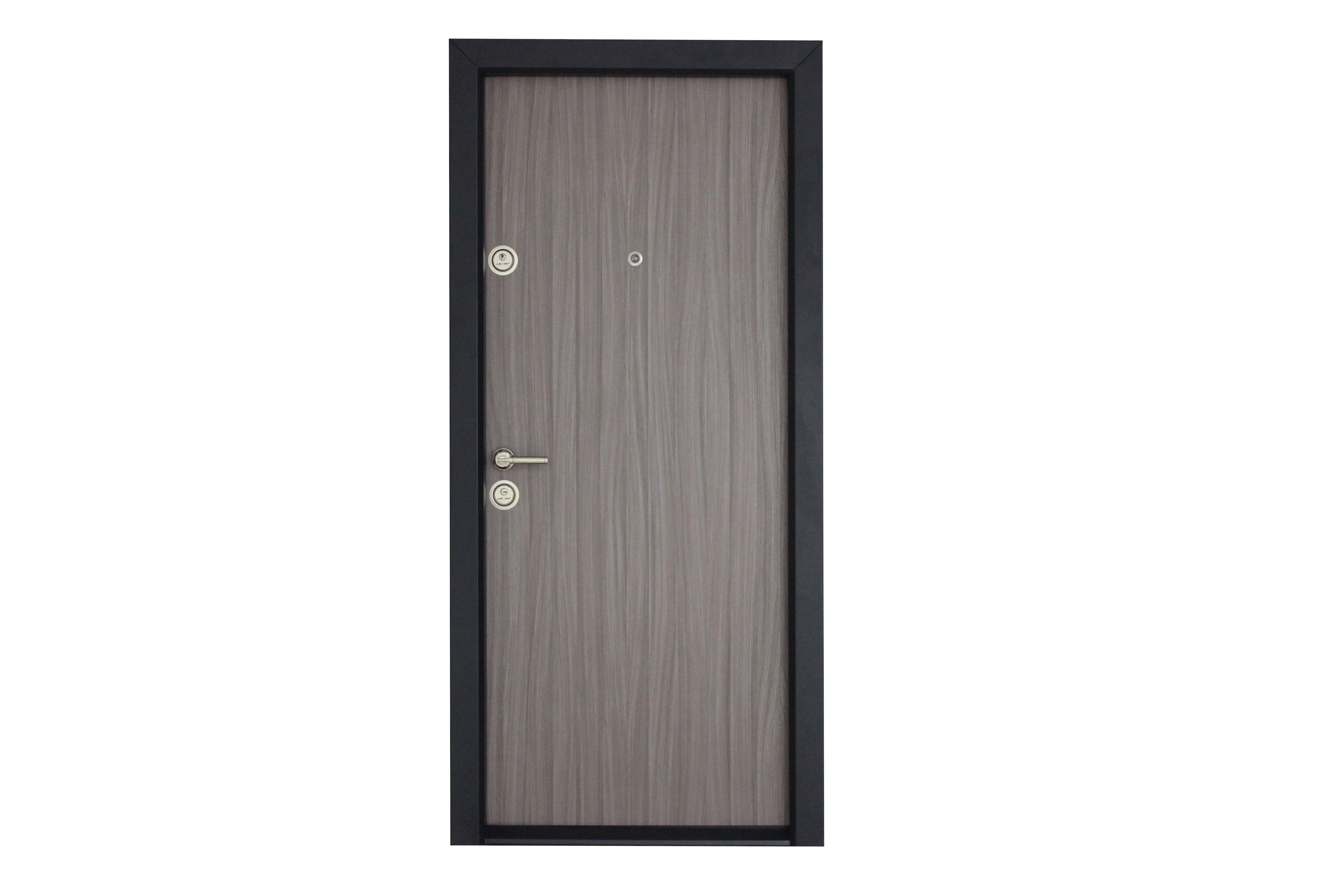 Usa de intrare pentru apartament, metalica, mocha, dreapta, 201 x 88 cm  Arta Door Mocha