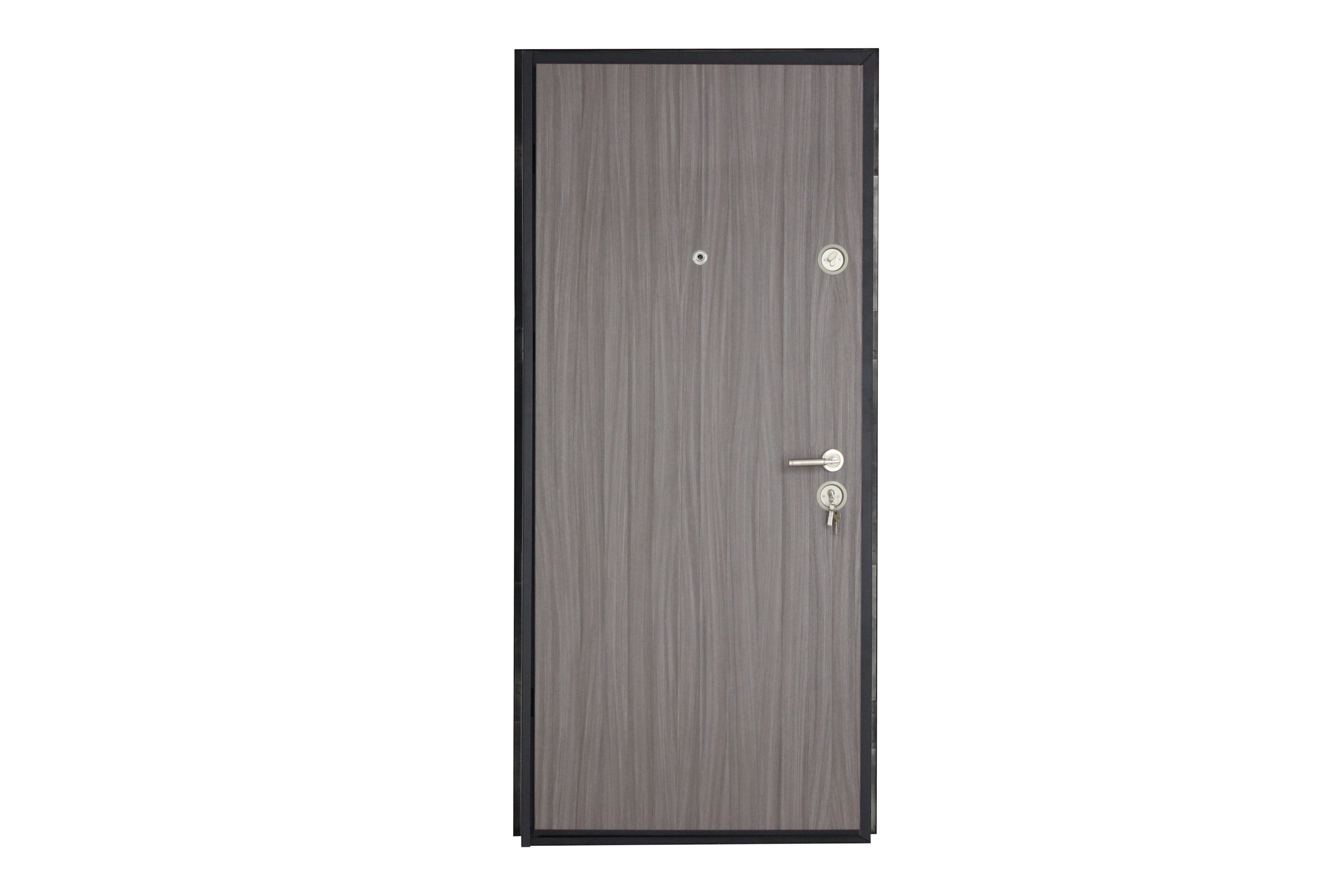 Usa de intrare pentru apartament, metalica, mocha, dreapta, 201 x 88 cm  Arta Door Mocha